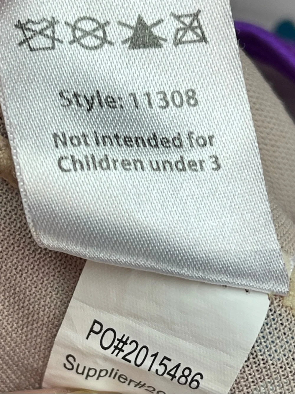 Weissman size XSC did I mention dress in blue and purple